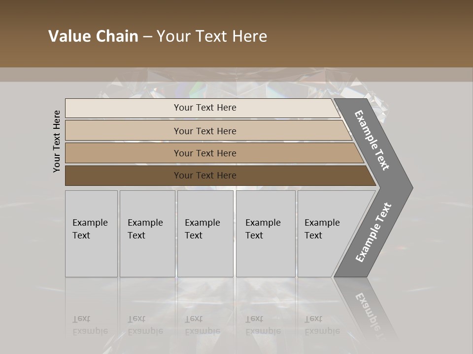 Healthcare Black Stress PowerPoint Template