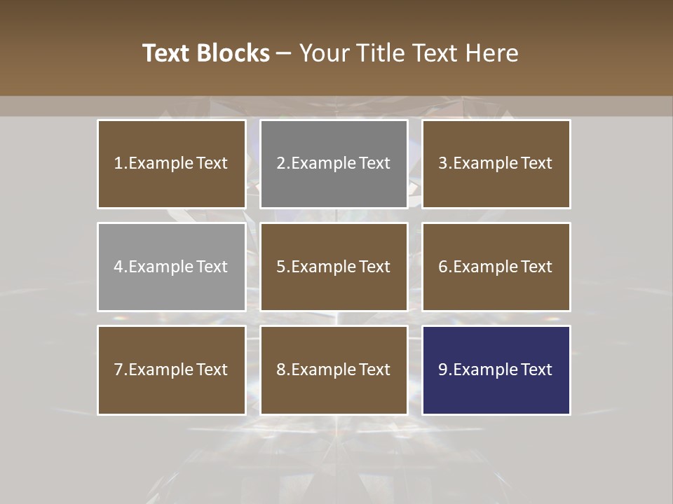 Healthcare Black Stress PowerPoint Template