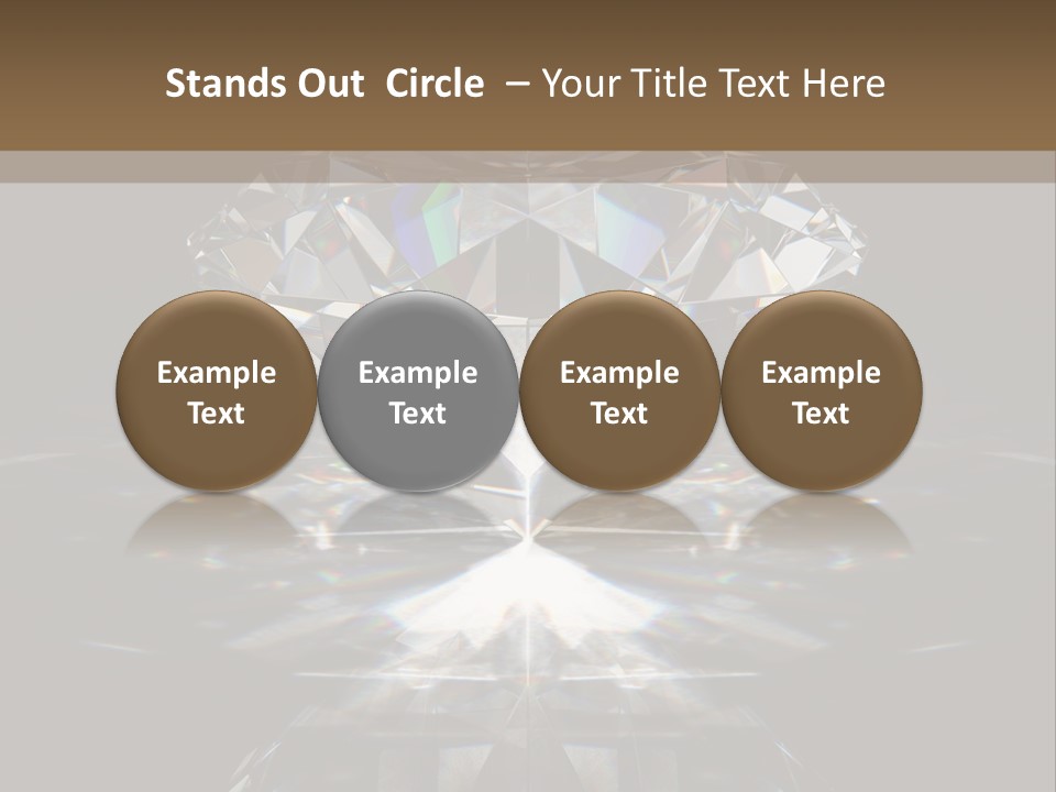 Healthcare Black Stress PowerPoint Template