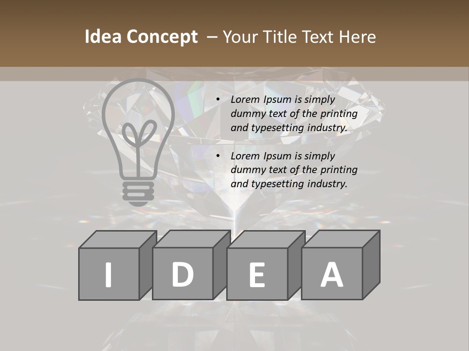 Healthcare Black Stress PowerPoint Template