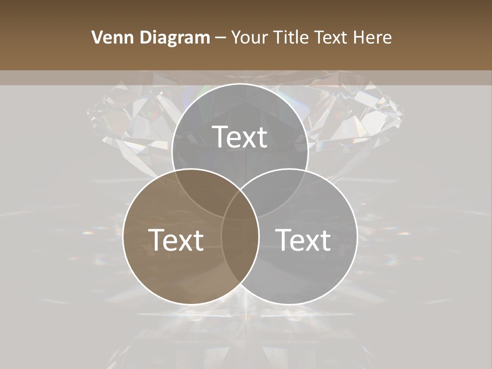 Healthcare Black Stress PowerPoint Template