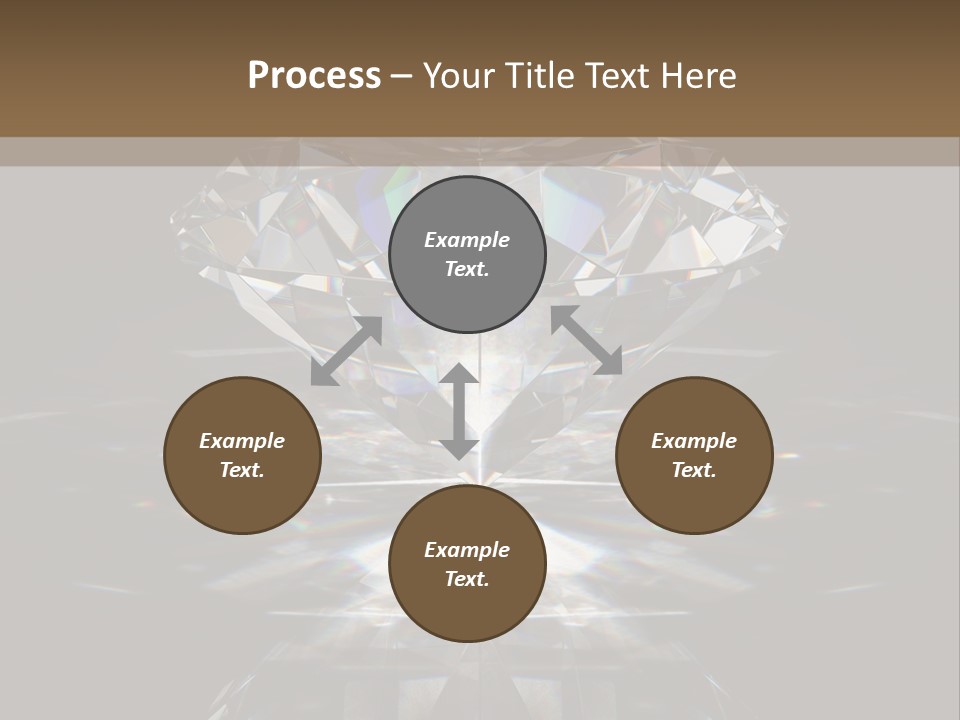 Healthcare Black Stress PowerPoint Template