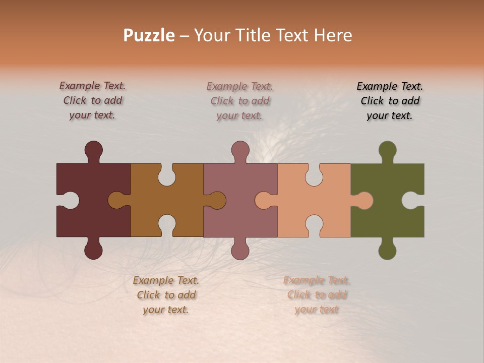 Healthcare Black Stress PowerPoint Template