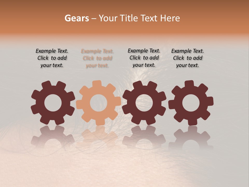 Healthcare Black Stress PowerPoint Template