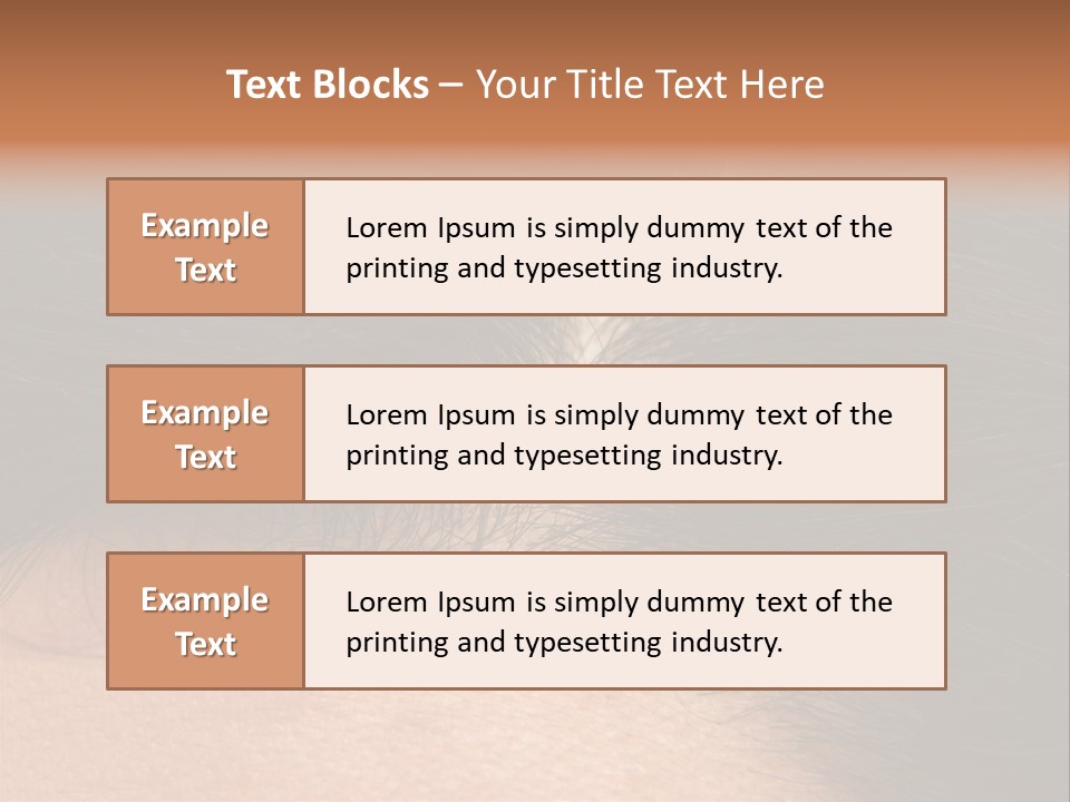 Healthcare Black Stress PowerPoint Template