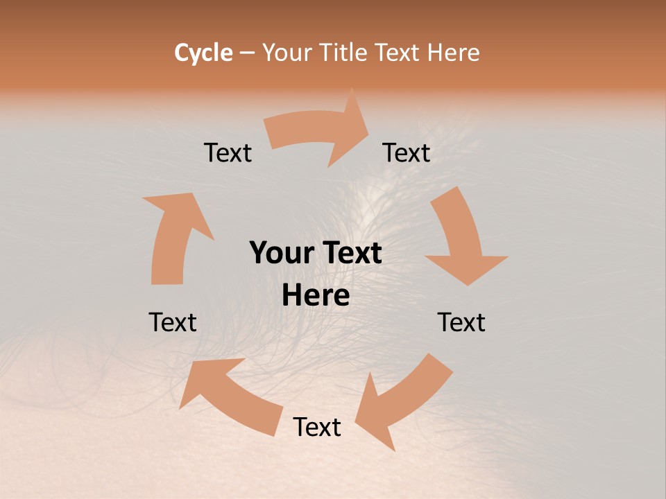 Healthcare Black Stress PowerPoint Template