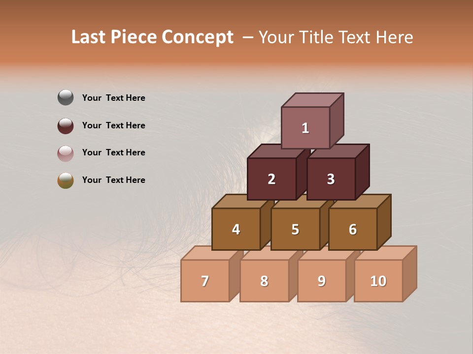 Healthcare Black Stress PowerPoint Template