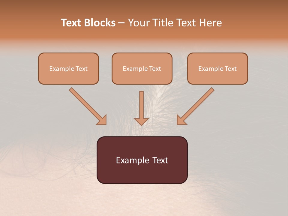 Healthcare Black Stress PowerPoint Template