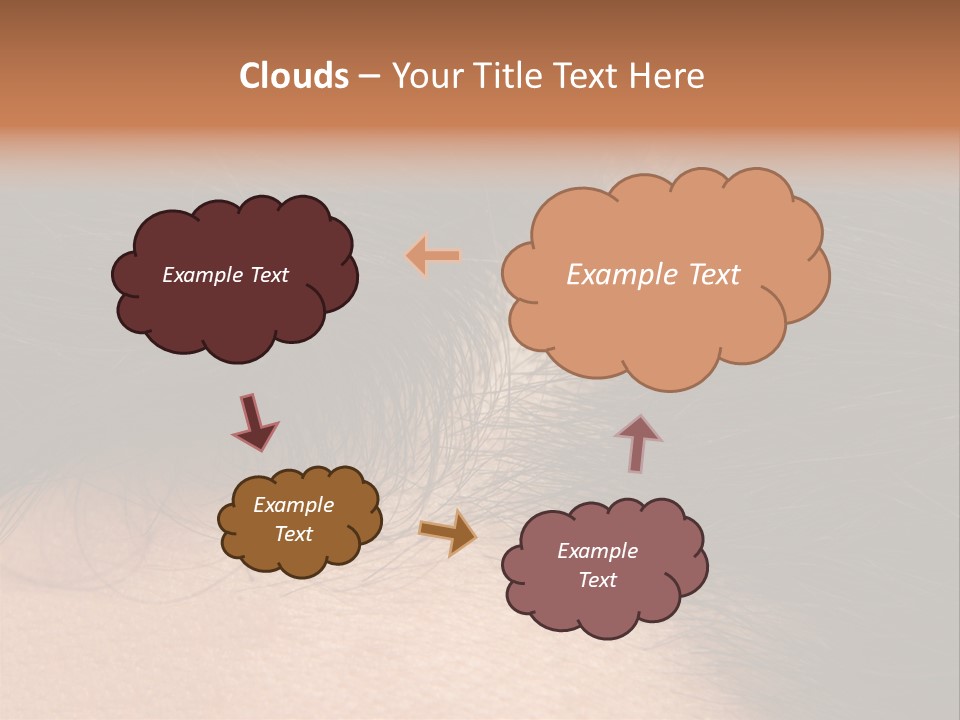 Healthcare Black Stress PowerPoint Template