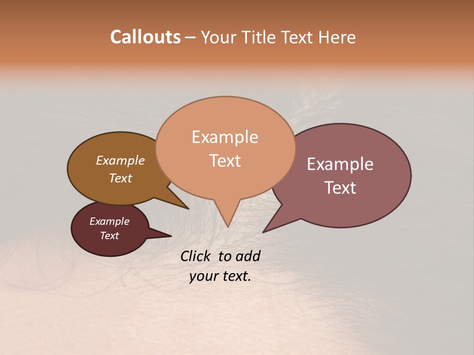 Healthcare Black Stress PowerPoint Template