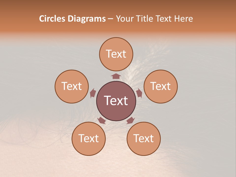 Healthcare Black Stress PowerPoint Template