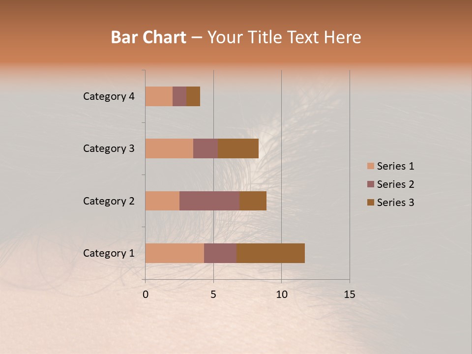 Healthcare Black Stress PowerPoint Template