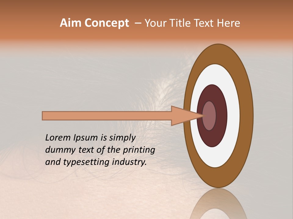 Healthcare Black Stress PowerPoint Template