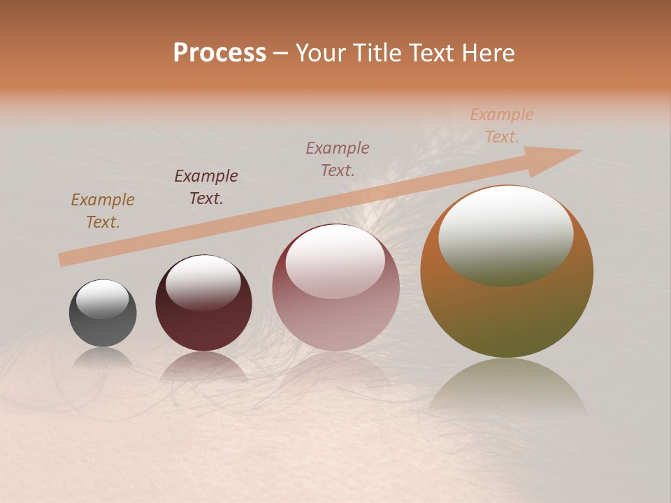 Healthcare Black Stress PowerPoint Template