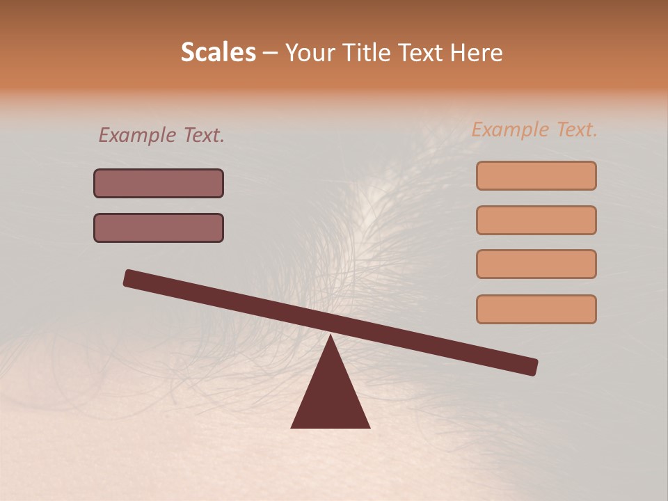 Healthcare Black Stress PowerPoint Template