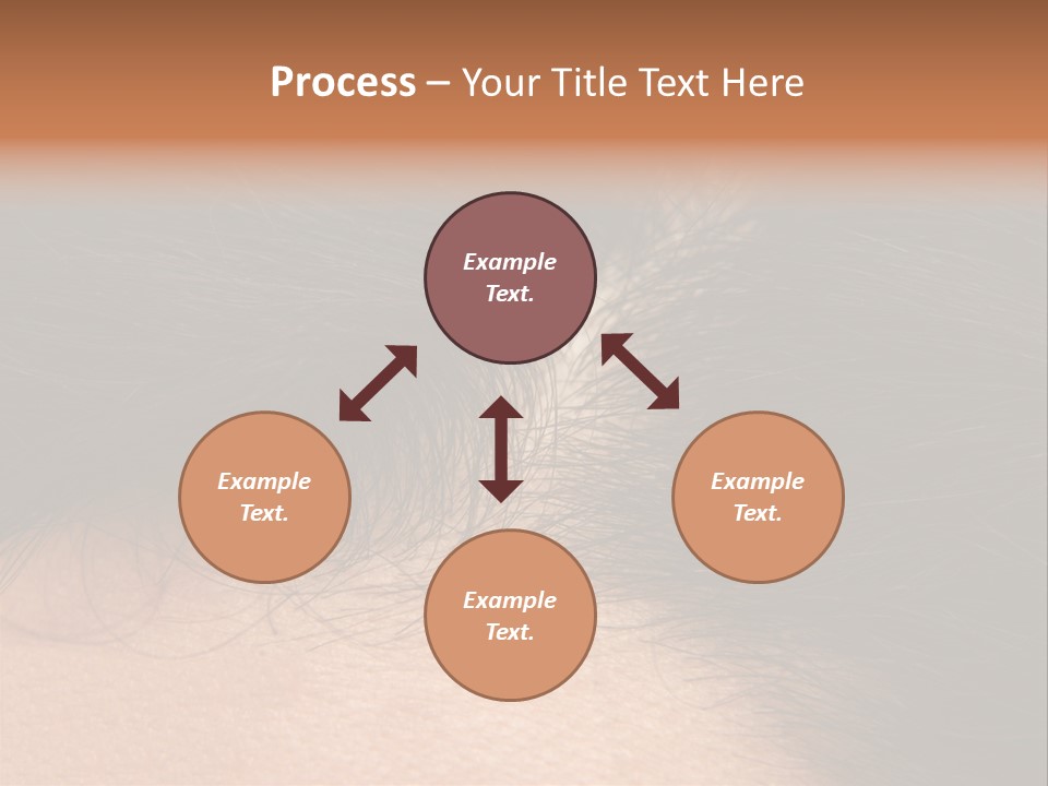 Healthcare Black Stress PowerPoint Template