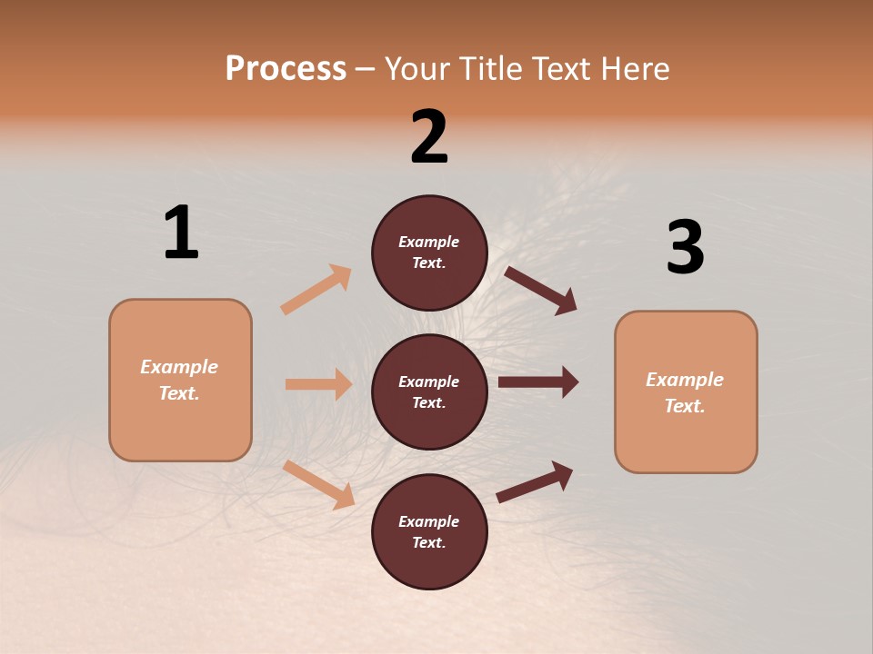 Healthcare Black Stress PowerPoint Template