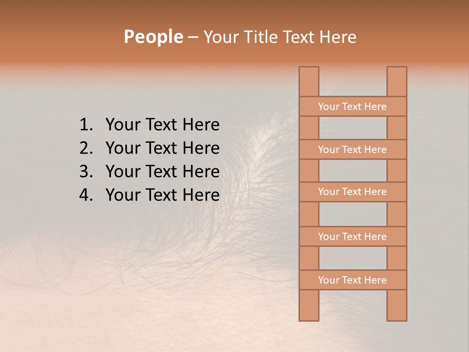 Healthcare Black Stress PowerPoint Template