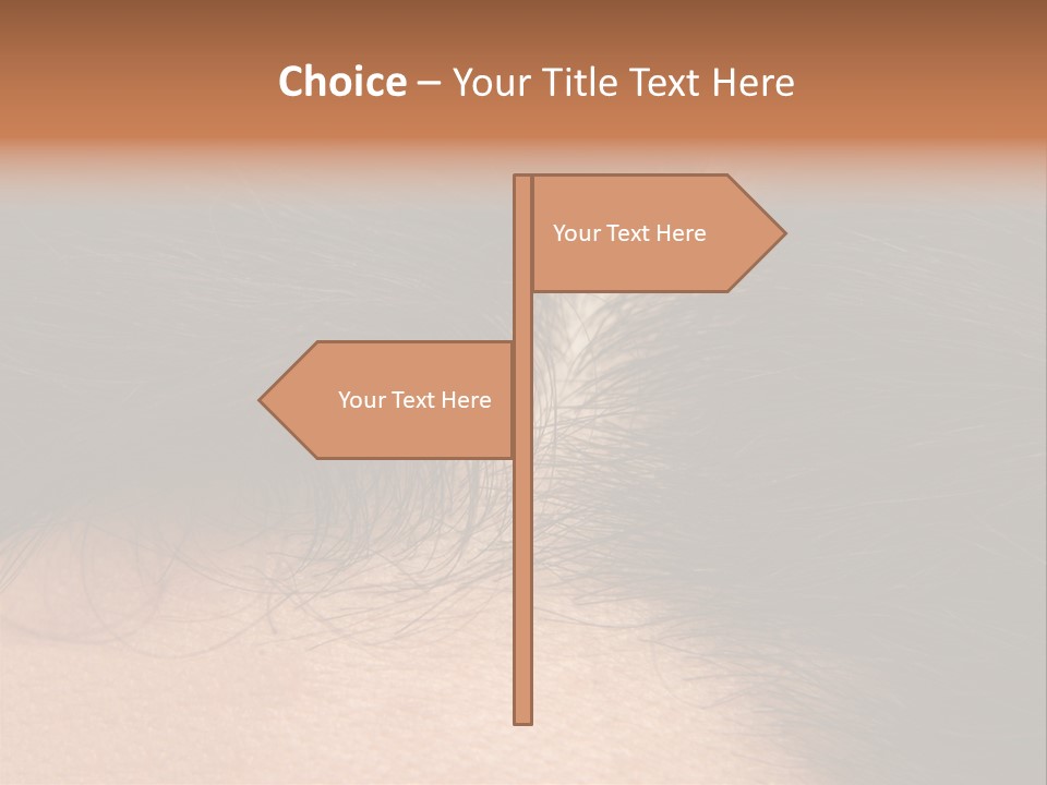 Healthcare Black Stress PowerPoint Template