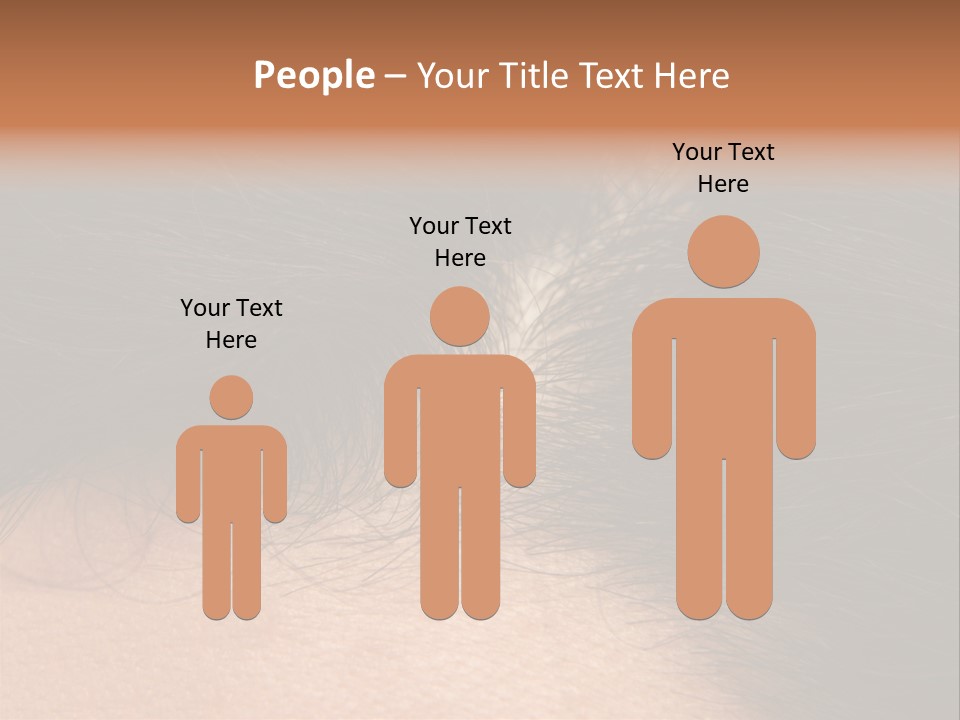 Healthcare Black Stress PowerPoint Template