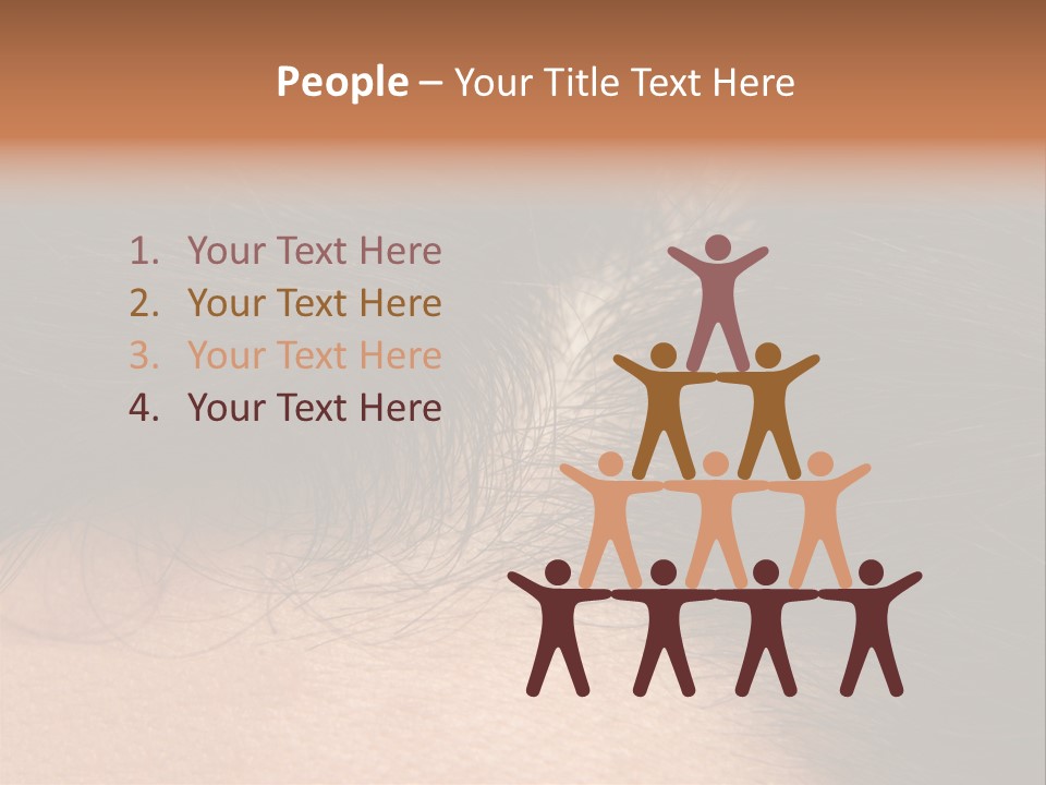 Healthcare Black Stress PowerPoint Template