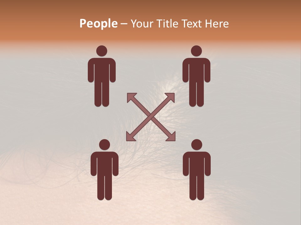 Healthcare Black Stress PowerPoint Template