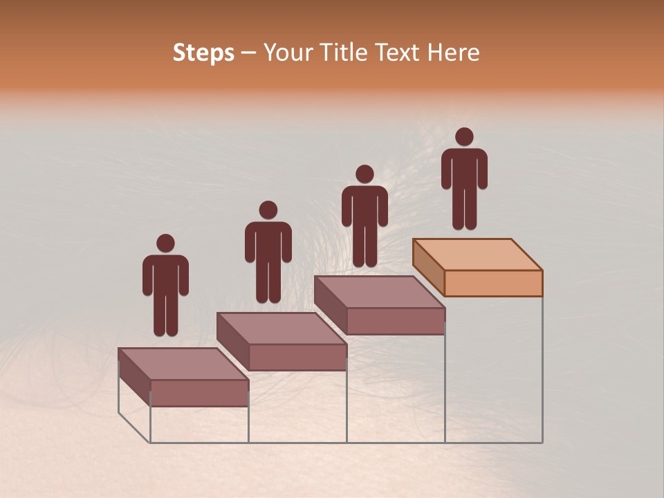 Healthcare Black Stress PowerPoint Template