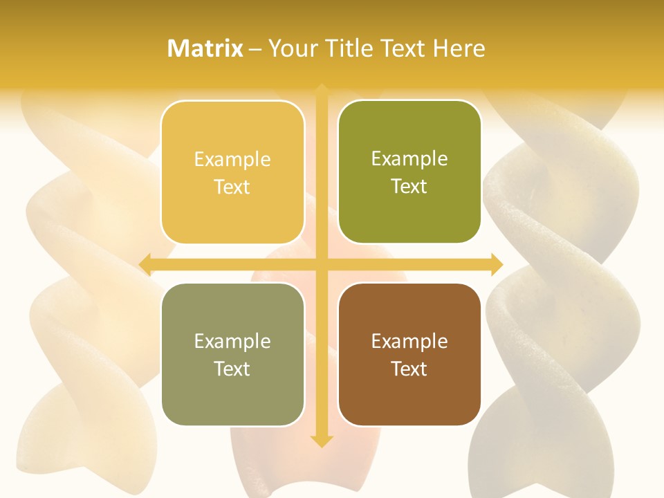 Macaroni Raw Path PowerPoint Template