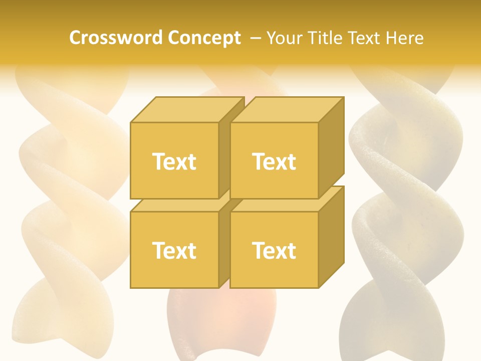 Macaroni Raw Path PowerPoint Template