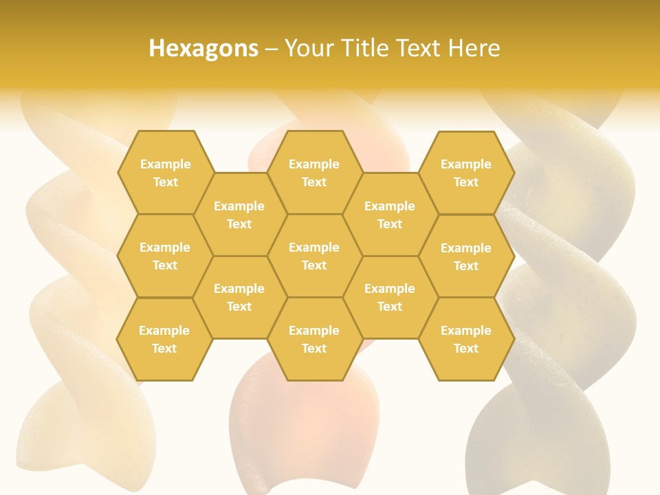 Macaroni Raw Path PowerPoint Template