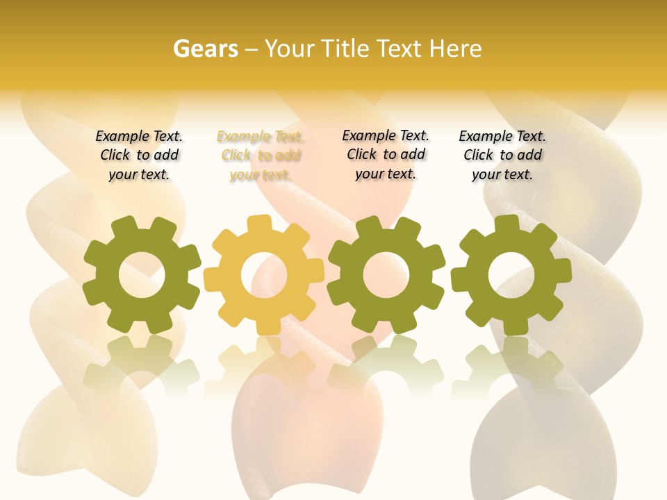 Macaroni Raw Path PowerPoint Template