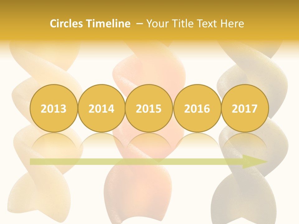 Macaroni Raw Path PowerPoint Template