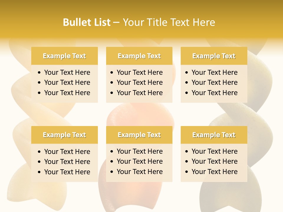 Macaroni Raw Path PowerPoint Template