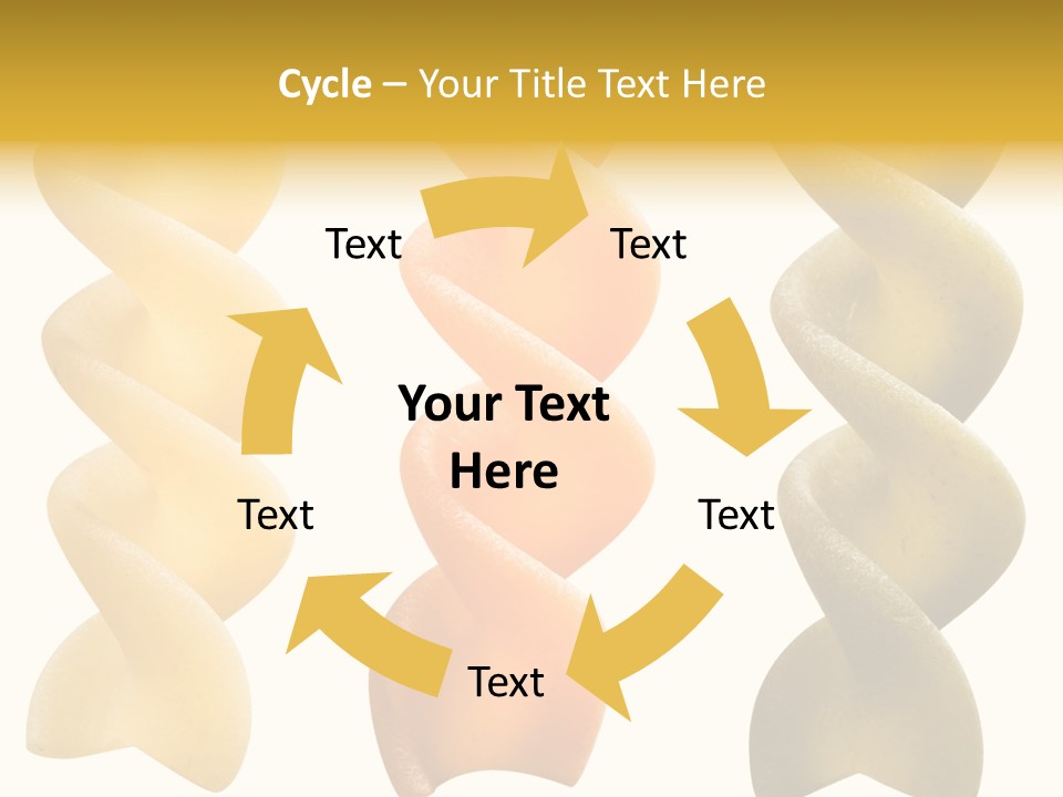 Macaroni Raw Path PowerPoint Template