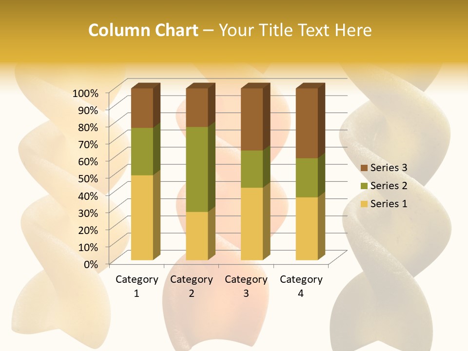 Macaroni Raw Path PowerPoint Template