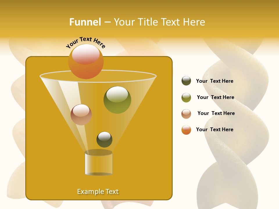 Macaroni Raw Path PowerPoint Template