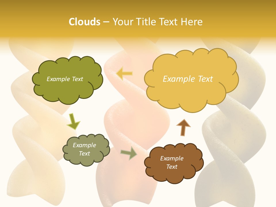 Macaroni Raw Path PowerPoint Template