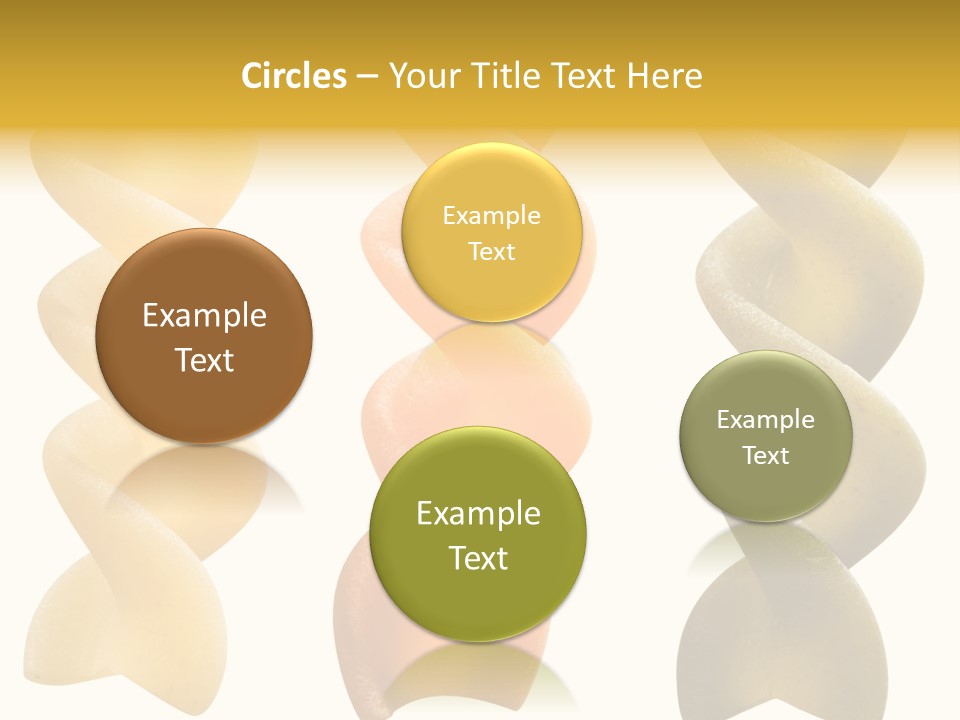 Macaroni Raw Path PowerPoint Template