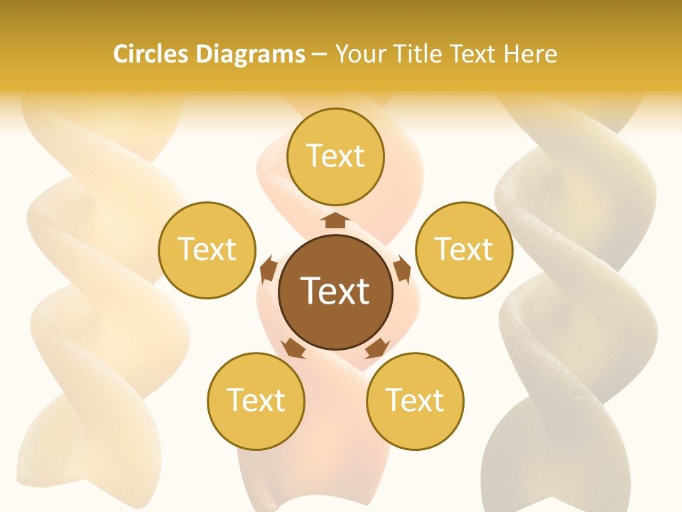 Macaroni Raw Path PowerPoint Template