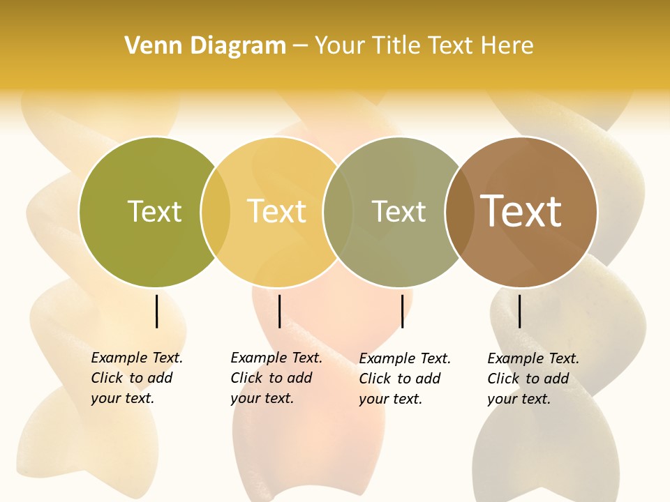 Macaroni Raw Path PowerPoint Template