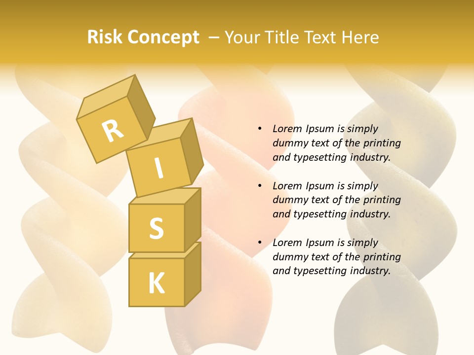 Macaroni Raw Path PowerPoint Template