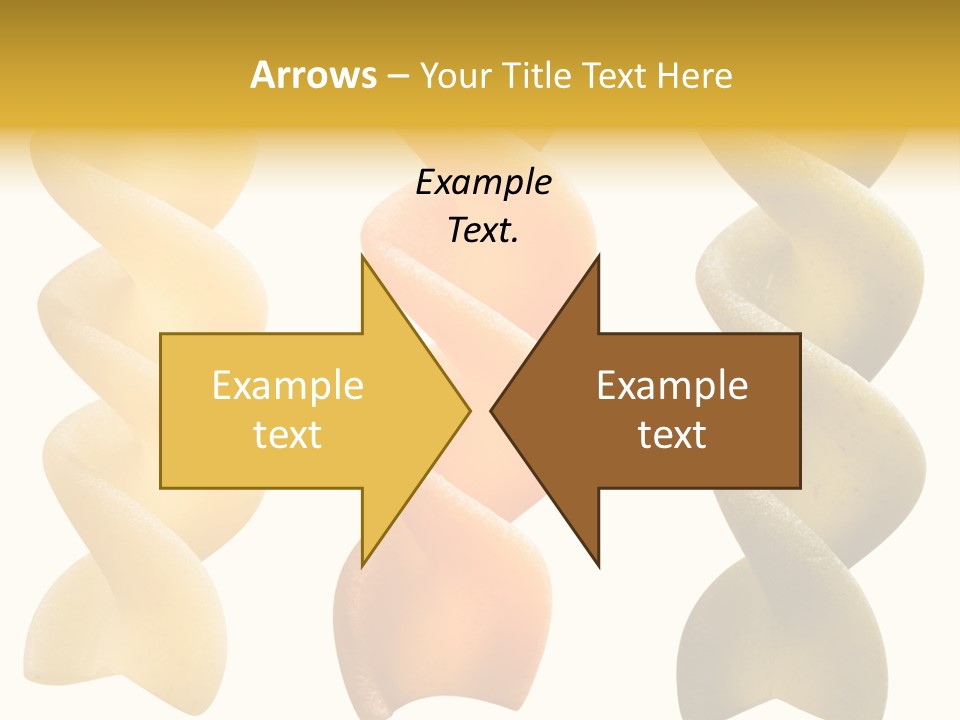 Macaroni Raw Path PowerPoint Template