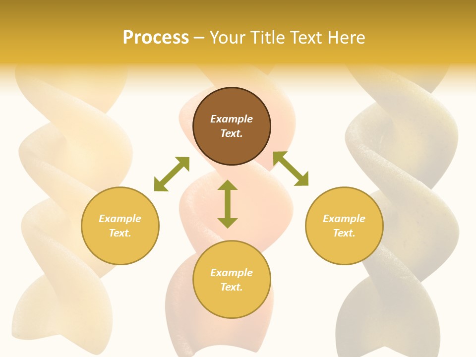 Macaroni Raw Path PowerPoint Template