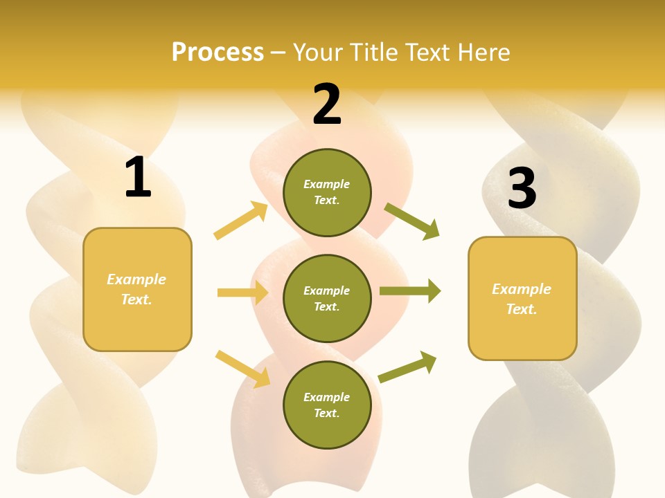 Macaroni Raw Path PowerPoint Template