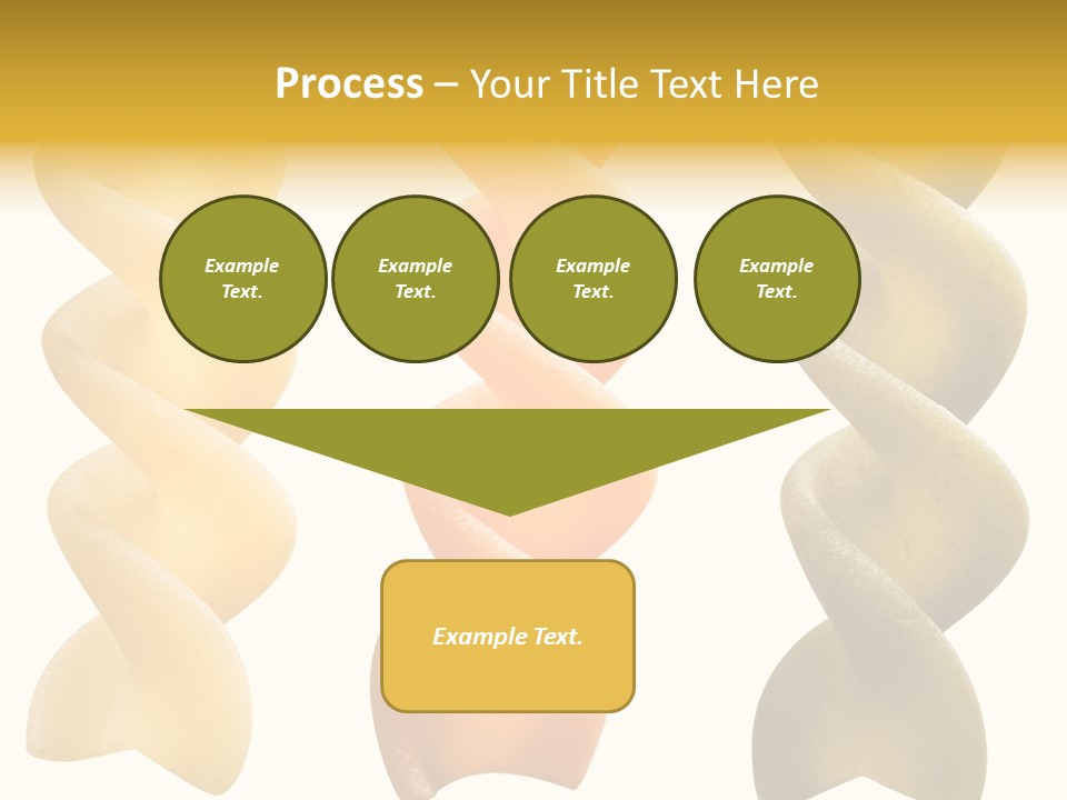 Macaroni Raw Path PowerPoint Template