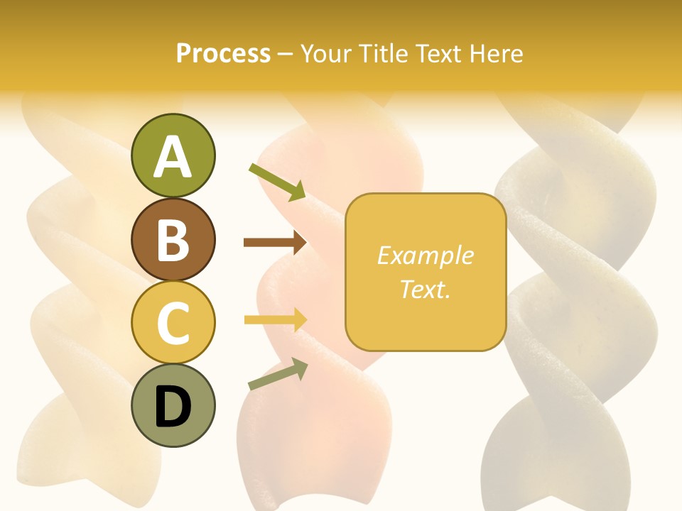 Macaroni Raw Path PowerPoint Template