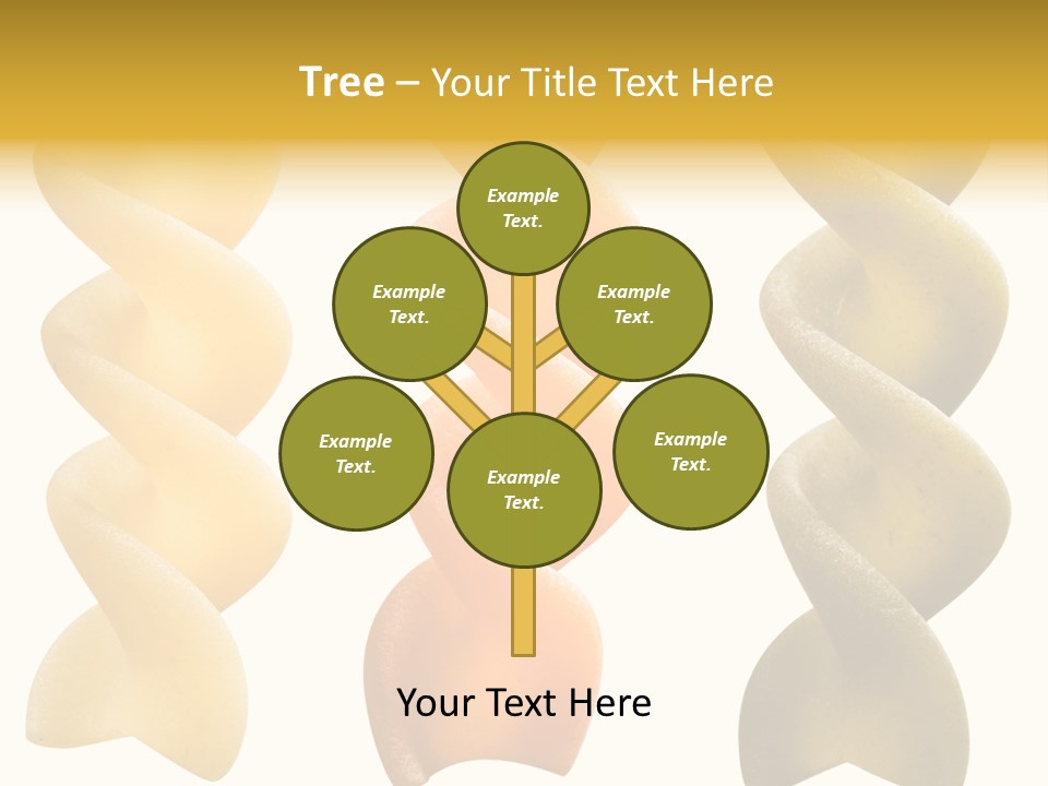 Macaroni Raw Path PowerPoint Template