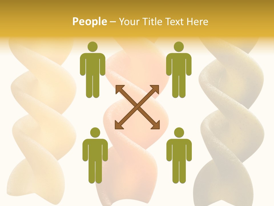 Macaroni Raw Path PowerPoint Template