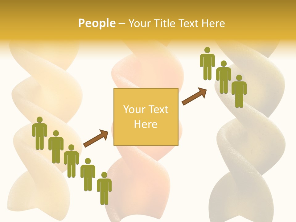 Macaroni Raw Path PowerPoint Template