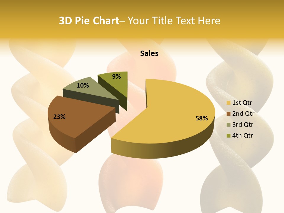 Macaroni Raw Path PowerPoint Template